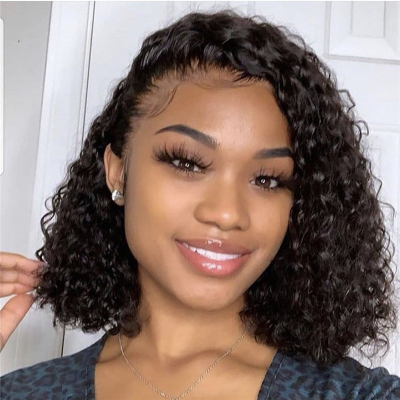 Synthetic Lace Front Curly Wig
