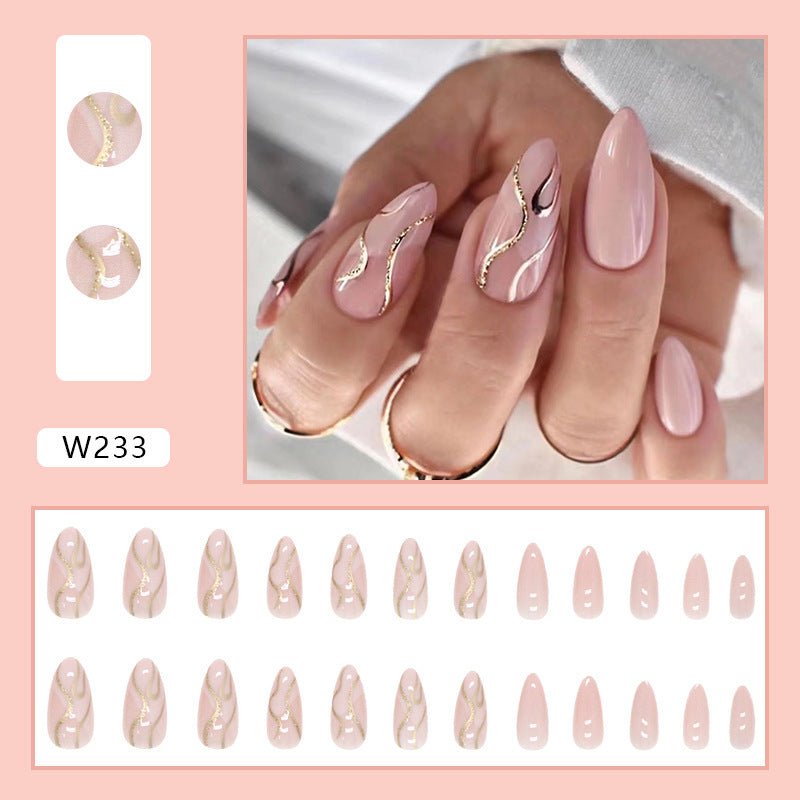 Black Rhinestone Love Press On Stiletto Nails