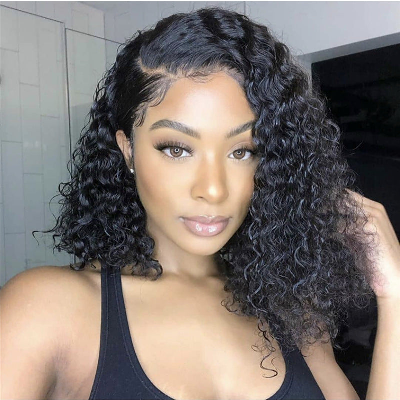 Synthetic Lace Front Curly Wig