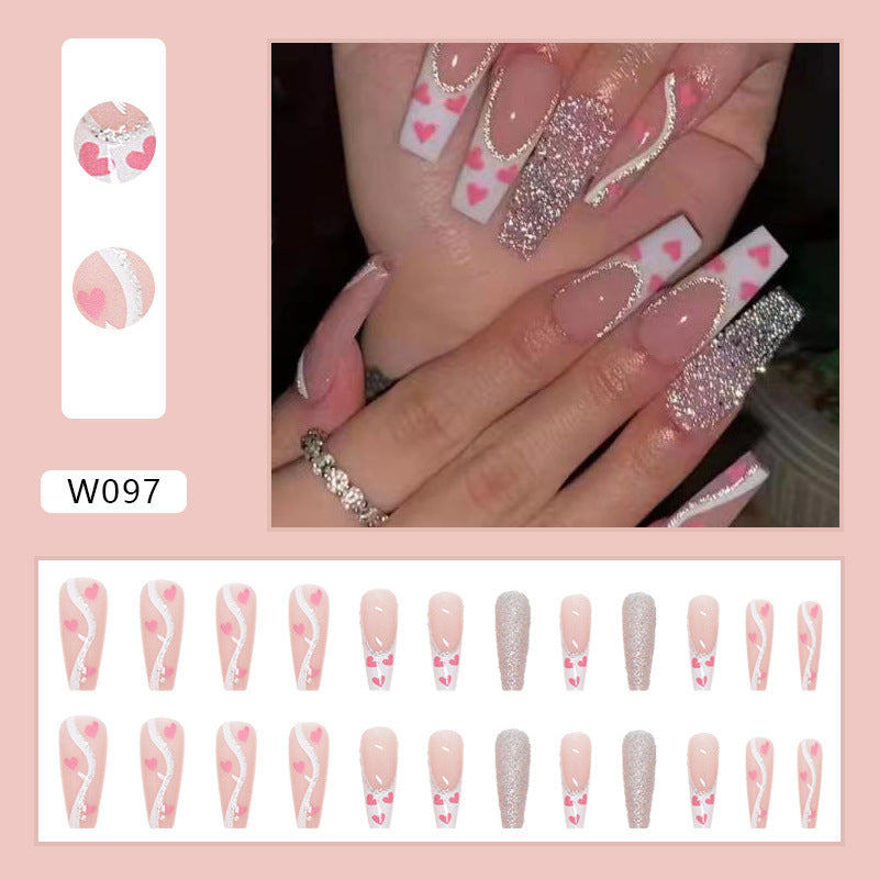 Love Medium Press On Nails