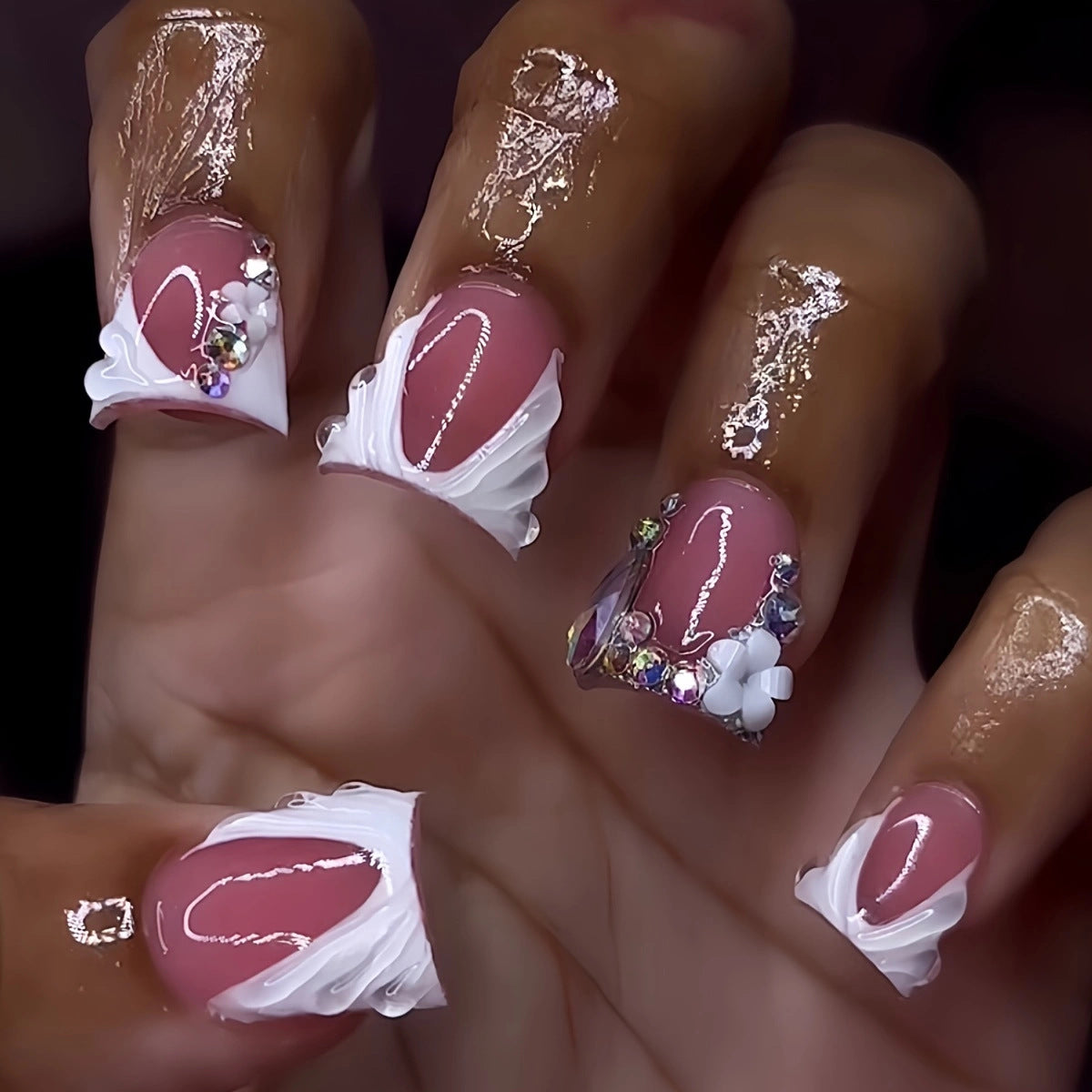 Duckbill Short Fake Nails