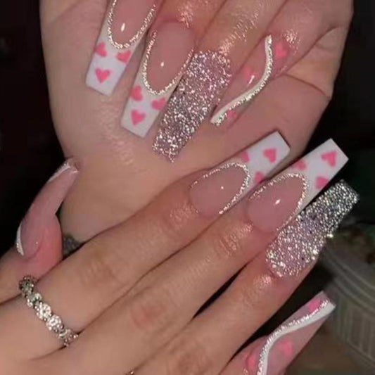 Love Medium Press On Nails